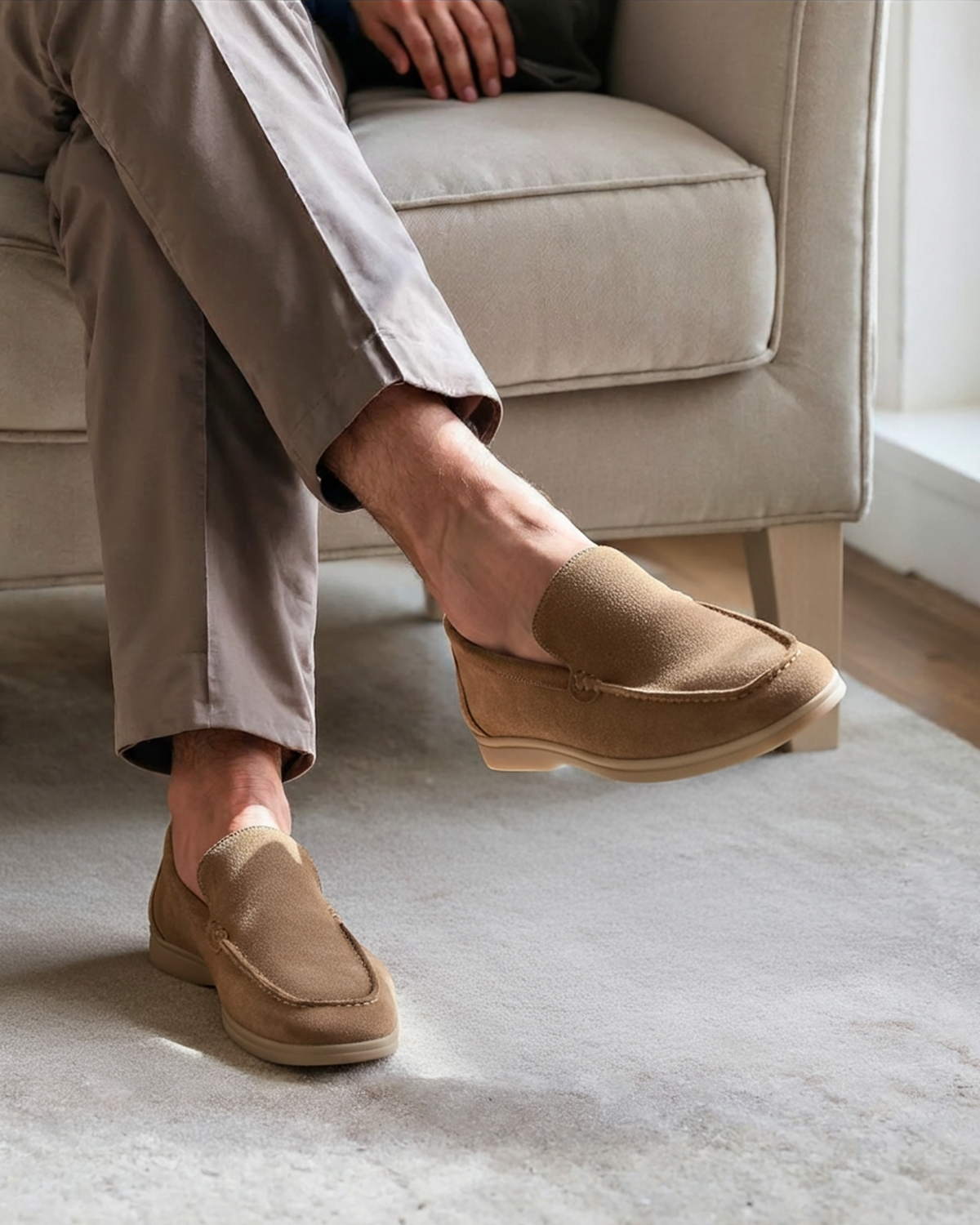 Old Money Luxe Suede Loafers