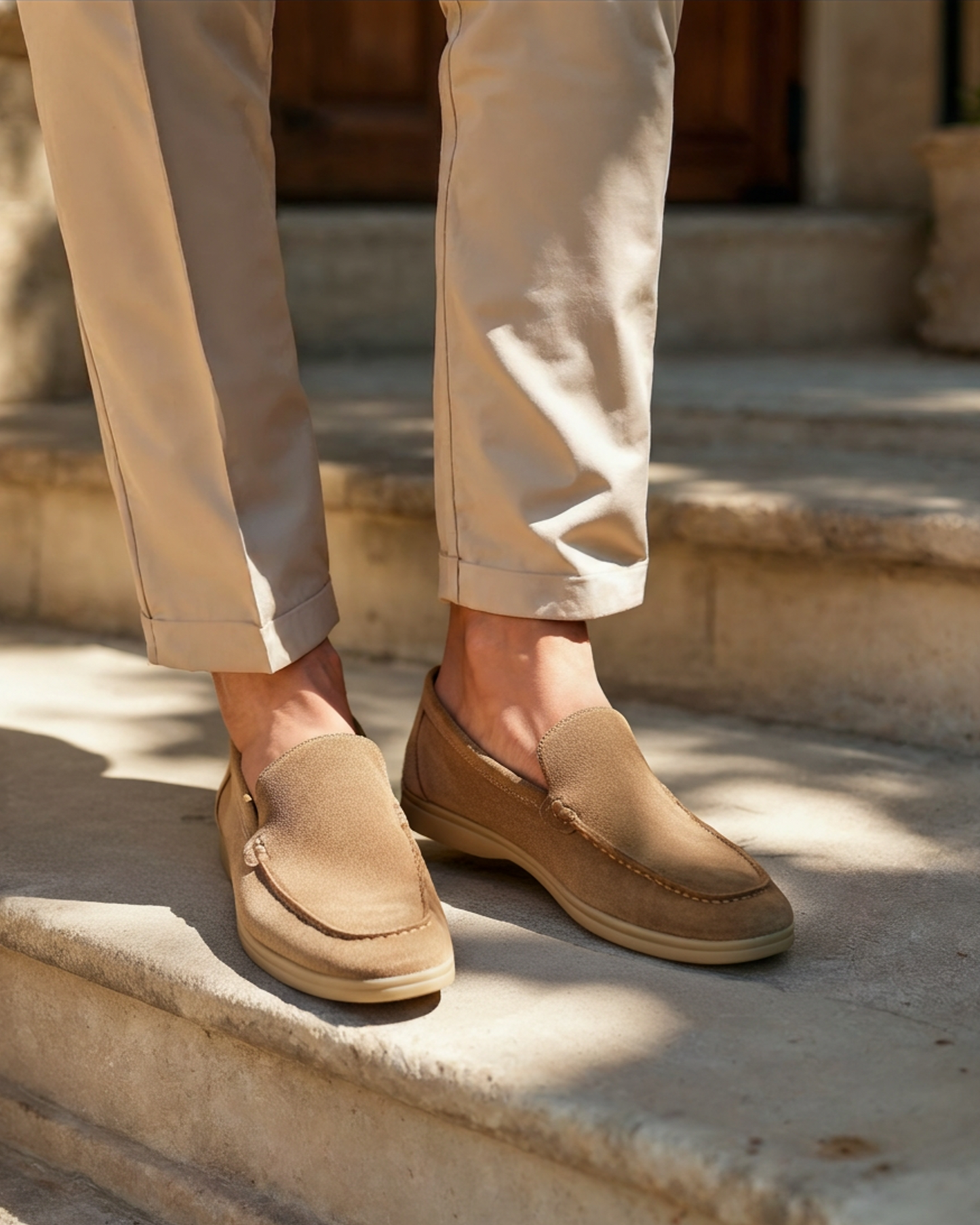 Old Money Luxe Suede Loafers