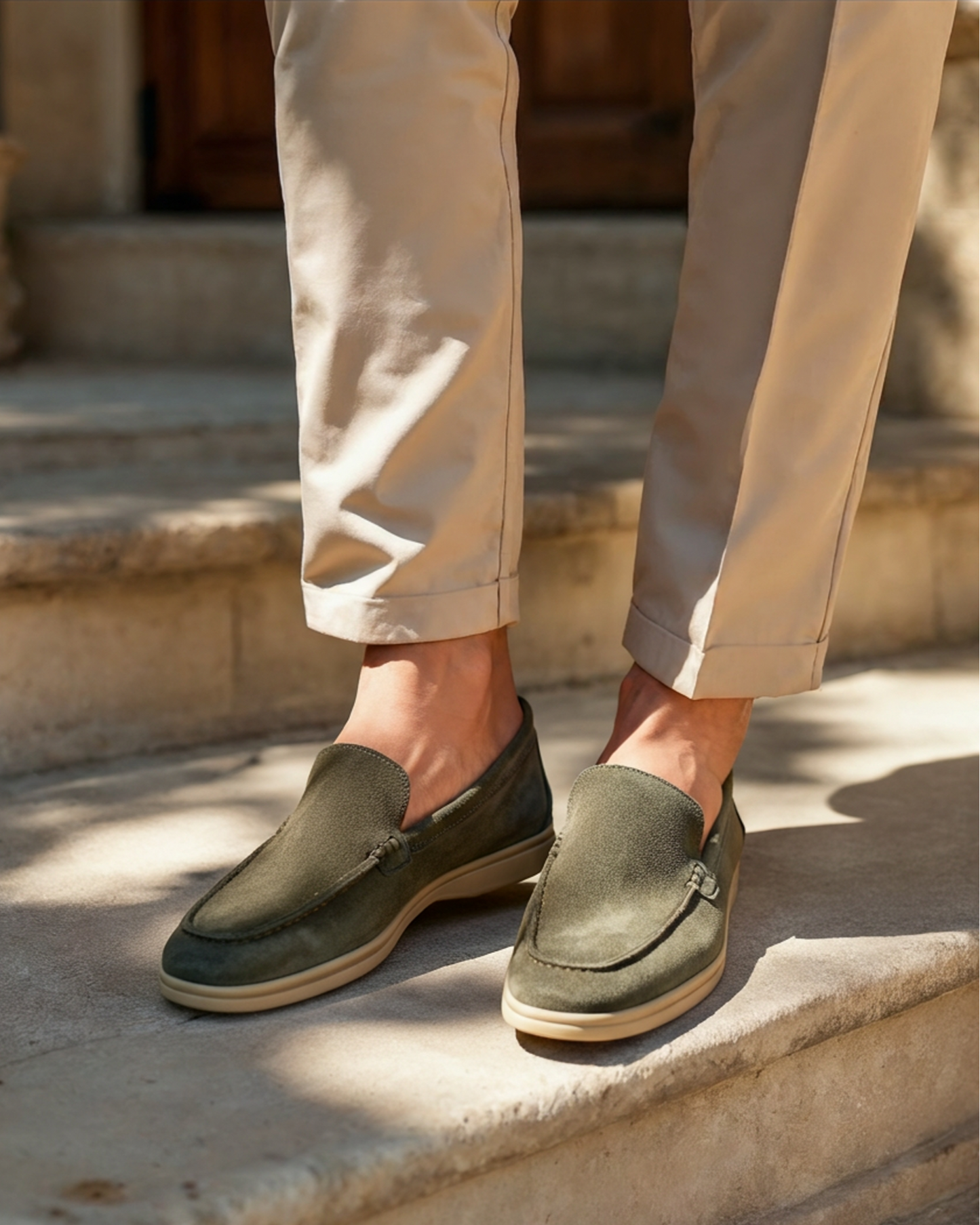 Old Money Luxe Suede Loafers