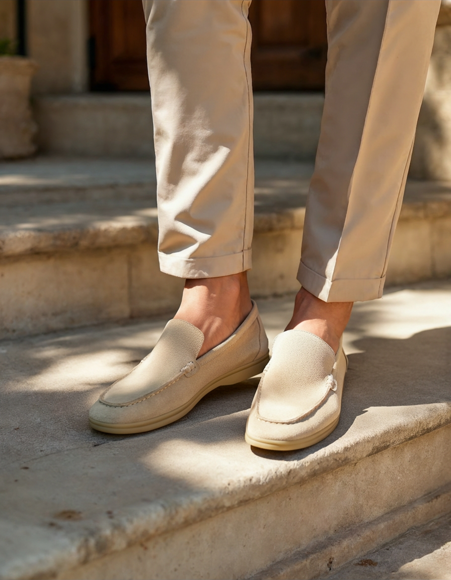 Old Money Luxe Suede Loafers