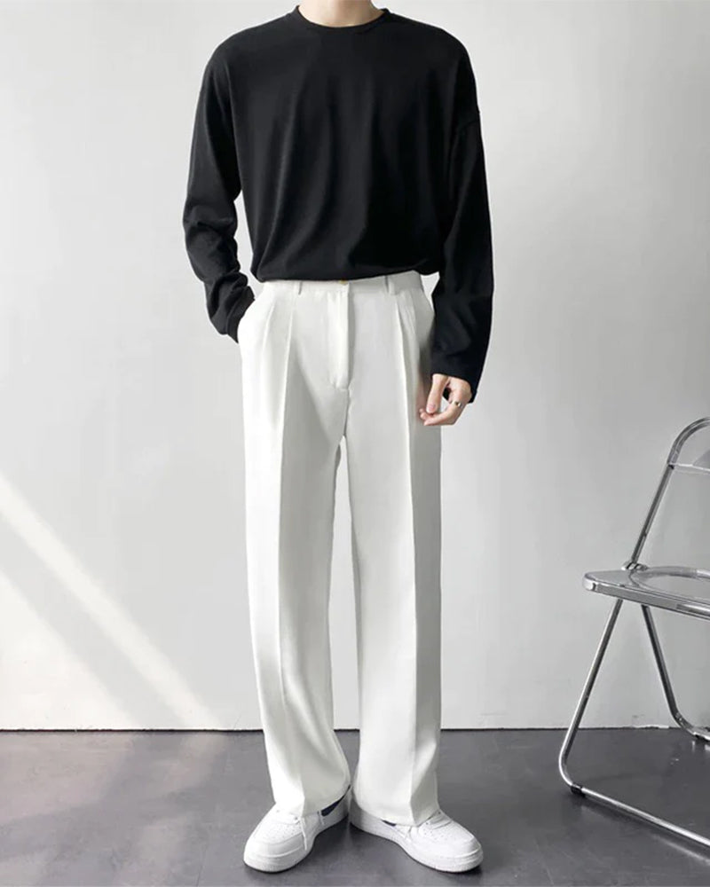 Paris Wide-Leg Fit Pantalon