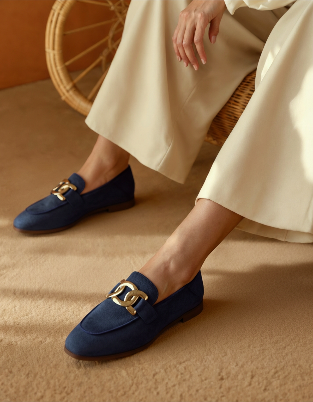 Duchess Suede Loafers