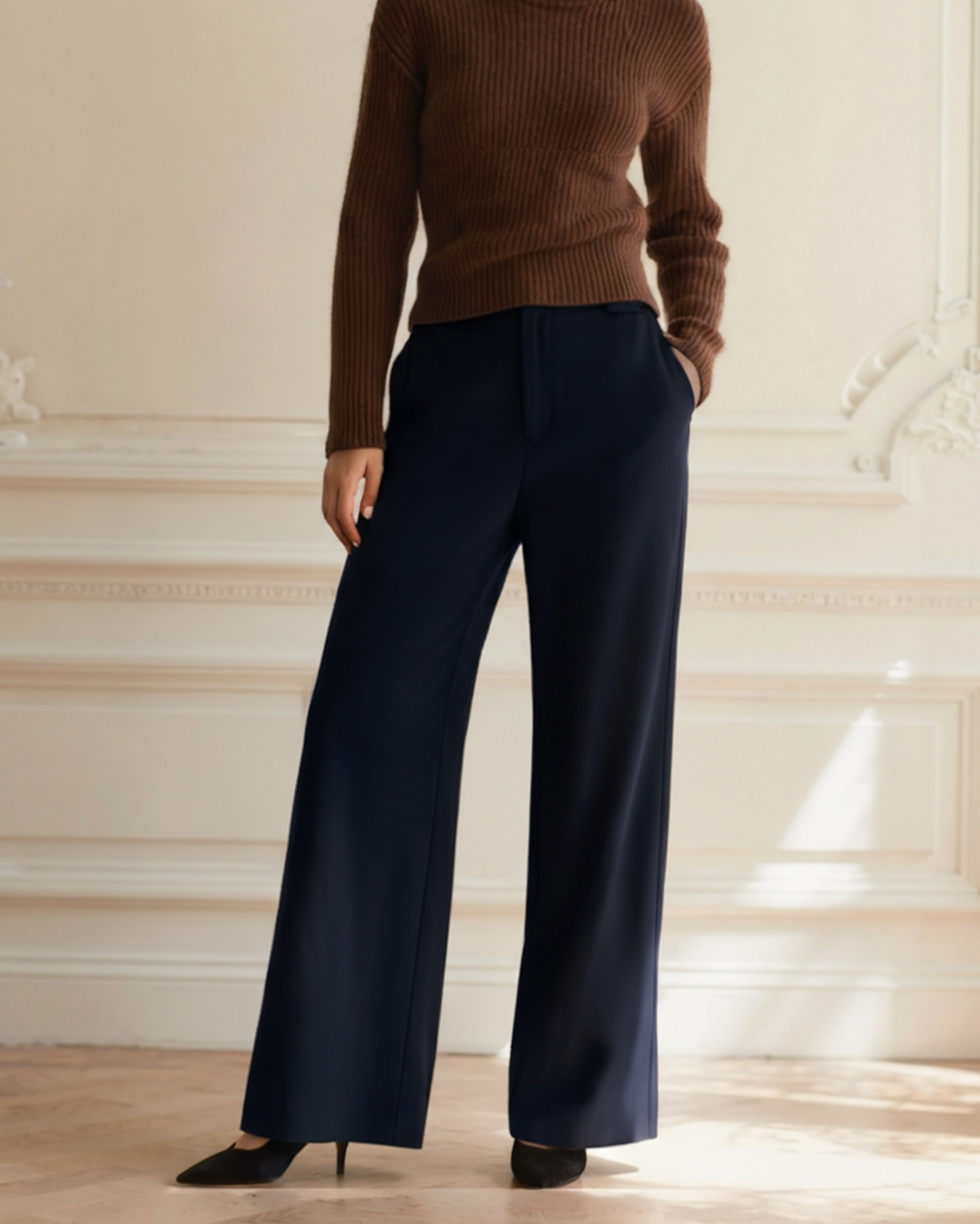 Serena Wide-Leg Trousers – Effortlessly Elegant & Comfortably Stylish