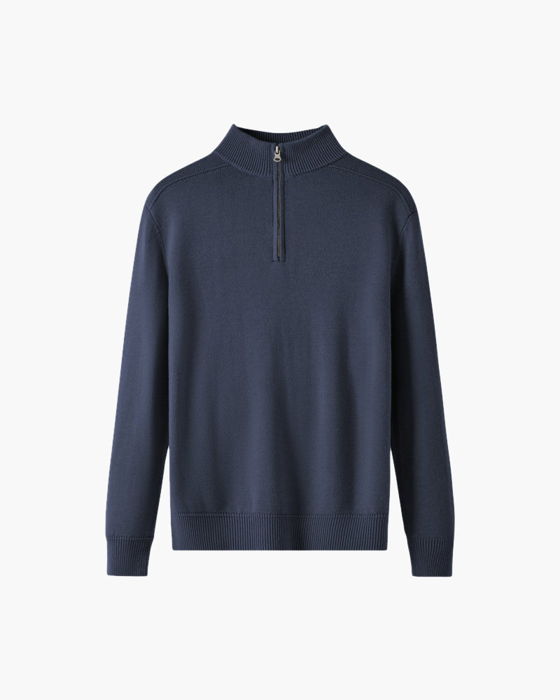 100% Merino Wool Full-Zip Sweater